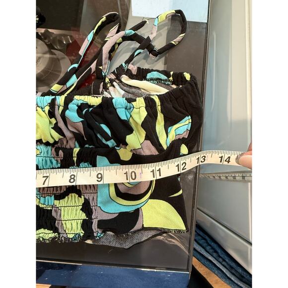 Urban Outfitters Capri Hanky Hem Tank Size Small Party Festival 70's - Picture 7 of 9